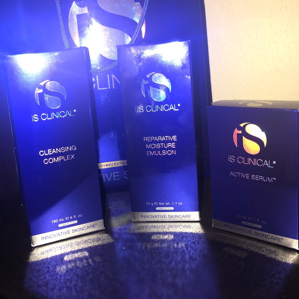 is Clinical Active serum, Cleanser & moisturizer